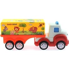 Sürtmeli Mini Sevimli Sarı Tır