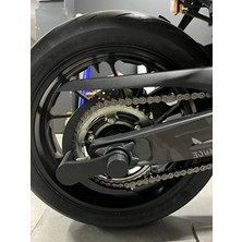 Die Grup Zincir Koruma Aparatı - Mat Siyah, Motosikletler Için Kolay Montaj