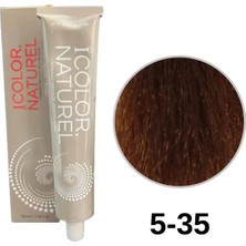 IColor Naturel Icolor Natural Tüp Boya 100Ml. 5-35 K. Altın Akaju
