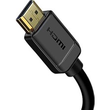 High Definition Serisi HDMI To HDMI Görüntü Aktarma Kablosu, 1m, Siyah