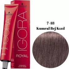 Igora Tüp Boya 60ML. 7-48 Kumral Bej Kızıl