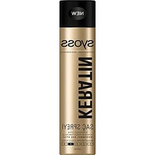 Die Grup Keratin Içeren Saç Spreyi, 400 ml Hacmi ile Günlük Kullanıma Uygun