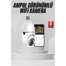 Onba Wifi Güvenlik Kamerası 360 Derece Dönebilen Harekete Duyarlı Gece Görüşlü Am - OB6783-3576