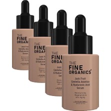 Centella Asiatica Hyaluronic Acid Serum Onarıcı Yatıştırıcı ve Nemlendirici Jak Meyvesi Özlü 30 ml (4 Paketi)