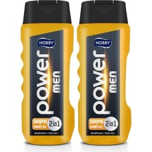 Men Power 2in1 Duş Jeli ve Şampuan, 400ML 2li Paket