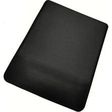 Die Grup Kaymaz Tabanlı Bilek Destekli Bilgisayar Mouse Pad - Düz Siyah