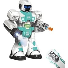 Die Grup Uzaktan Kumandalı Savaşçı Robot - Sesli Işıklı ve Müzikli