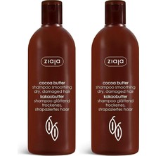 Ziaja Kakao Yağı Şampuanı 400 ml (2 Paketi)