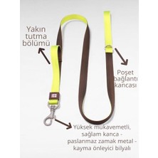 Tech Butiq Caramelos Köpek Tasması, Köpek Gezdirme Askı Kayışı, Sağlam Büyük ve Orta Irk Köpek Tasması Gezdirme Kayışı