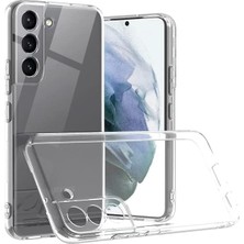 Happy Galaxy S23FE Şeffaf Kamera Korumalı Ultra Slim Tpu Şeffaf Kılıf.