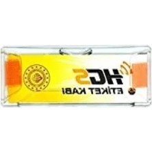 Die Grup 11X5 cm Hgs Etiket Kabı