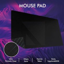 Ofis ve Gaming Mousepad | Kaymaz Taban, Oyuncu Gamepad, Ev, Ofis, Oyun Için (Siyah)