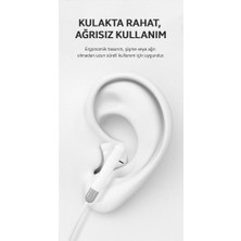 Girişli Mikrofonlu Kablolu Kulaklık 3.5mm