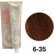 IColor Naturel Icolor Natural Tüp Boya 100ML. 6-35 Altın Akaju