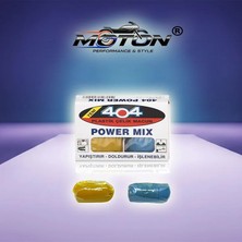 Moton 404 Power Mix Çelik Macun Yapıştırıcı