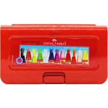 Die Grup Faber-Castell Altıgen Pastel Plastik Kutu,12'li (125112)