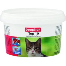 Tech Butiq Beaphar Top 10 Kediler Için Komple Vitamin 180 Tablet