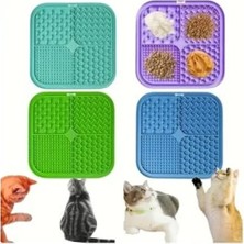 Die Grup Yavaş Yeme Kabı ve Yalama Matı 20X20 cm