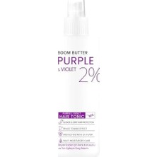 Boom Butter Renk ve Saç Yapısını Koruyucu Purple Mor Saç Toniği 150ML