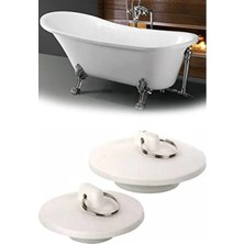 Die Grup Banyo Küvet Lavabo Tıpası, 2'li Set