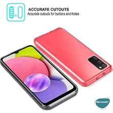 Galaxy A06 Kılıf 6 Tarafı Tam Full Koruma 360 Clear Soft Şeffaf [galaxy A06 ile Uyumlu Kılıf - Şeffaf]