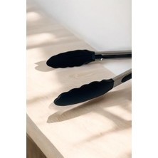 Silikon Servis Yemek Maşası - 23CM