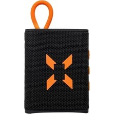 Die Grup Siyah-Turuncu Renkli Ipx7 Su Geçirmez Bluetooth Hoparlör, Rgb Tws
