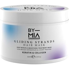 By Mıa Kolajen ve Keratin Saç Maskesi, 300 Ml, Krem, Derin Onarım ve Pürüzsüzleştirme, Kuru ve Hasarlı Saçlar Için, Argan Yağı ve Maca Özlü