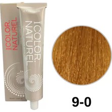 IColor Naturel Icolor Natural Tüp Boya 100ML. 9-0 Sarı