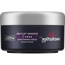 Die Grup Wella Wellaflex Men Mat Saç Şekillendirici Wax 75 Mililitre