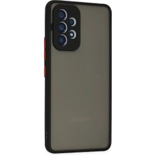 Renas Store Galaxy A73 5g Kılıf Montreal Silikon Kapak - Siyah