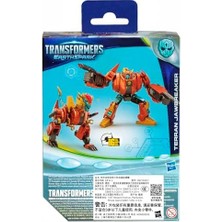 Transformers Earthspark Deluxe Terran Jawbreaker 5 Inç Aksiyon Figürü, 16 Adımda Dönüştürür, Erkek ve Kız 6 Yaş ve Üzeri Için Etkileşimli Oyuncaklar