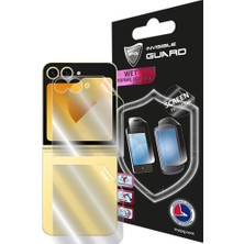 Ipg Galaxy Z Flip 6 Hydrogel Görünmez Ekran Koruyucu (Ön - Iç Ekran ve Arka)