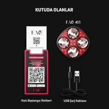 Faq 411 Kırmızı Işık ve Titreşim Masajlı Mikro Akımlı Derin Doku Masaj Aleti – Gua Sha Esintili Lenf Drenaj Masaj Aleti ve Selülit, Sıkılaşma ve Toparlanmış Bir Cilt Için Vücut Şekillendirme Cihazı