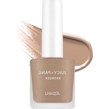 Die Grup Doğal Görünümlü Kontür Için Soğuk Alt Tonlu Likit Bronzer, Apieu Juicy Pang