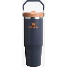 Iceflow Flip Straw Tumbler Pipetli Termos Bardak, Lacivert (Twilight), 0.60 Litre