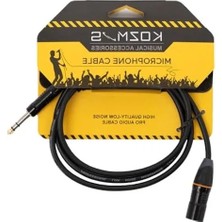Die Grup 1.5m Stereo Kablo, Xlr-Trs Bağlantılı