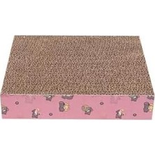 Tech Butiq Block Karton Kedi Tırmalama 21X21X4 cm