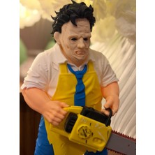 Printlabtr Leatherface Figürü – 30 cm Koleksiyonluk Korku Karakteri Dekoru