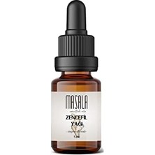 Masala Saf Zencefil Yağı 5 ml - (Ginger Oil)