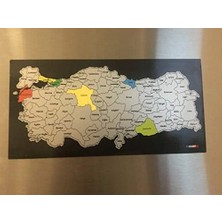 Gez - Kazı Türkiye Haritası (Magnet, 20X10 Cm)