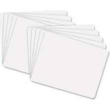 Whiteboard, 1-Sided, Plain, 9" x 12", 10 Boards