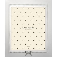 Spade New York Grace Avenue 8" x 10" Çerçeve, Gümüş Kaplama Damgalı Çelik, Metalik, 1,2 kg