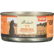 Die Grup Somonlu ve Tavuklu Premium Pate Konserve Kedi Maması 85 gr