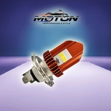 Moton H4 LED Far Ampulü Uzun Kısa LED Beyaz
