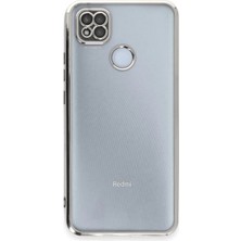 Renas Store Redmi 9c Kılıf Lensli Silikon - Gümüş