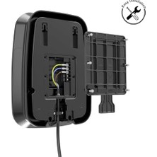 Tech Butiq Hera Chargepack® Personal 22KW Kablolu(5m Type2) Elektrikli Araç Şarj Ünitesi, Gri