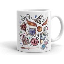 Potter Simgeler Seramik Kupa Bardak