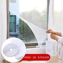 Die Grup Kendin Yap Cırt Cırtlı Pencere Sinekliği, 100 x 150 Boyutunda Kolay Uygulama Için