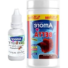 Die Grup Beta Balıklar Için 125 ml Granulat Yem ve Vitamin Içeren Besin